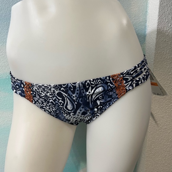 Lucky Brand Other - NWT Lucky Brand Blue and Orange Bikini Bottoms
